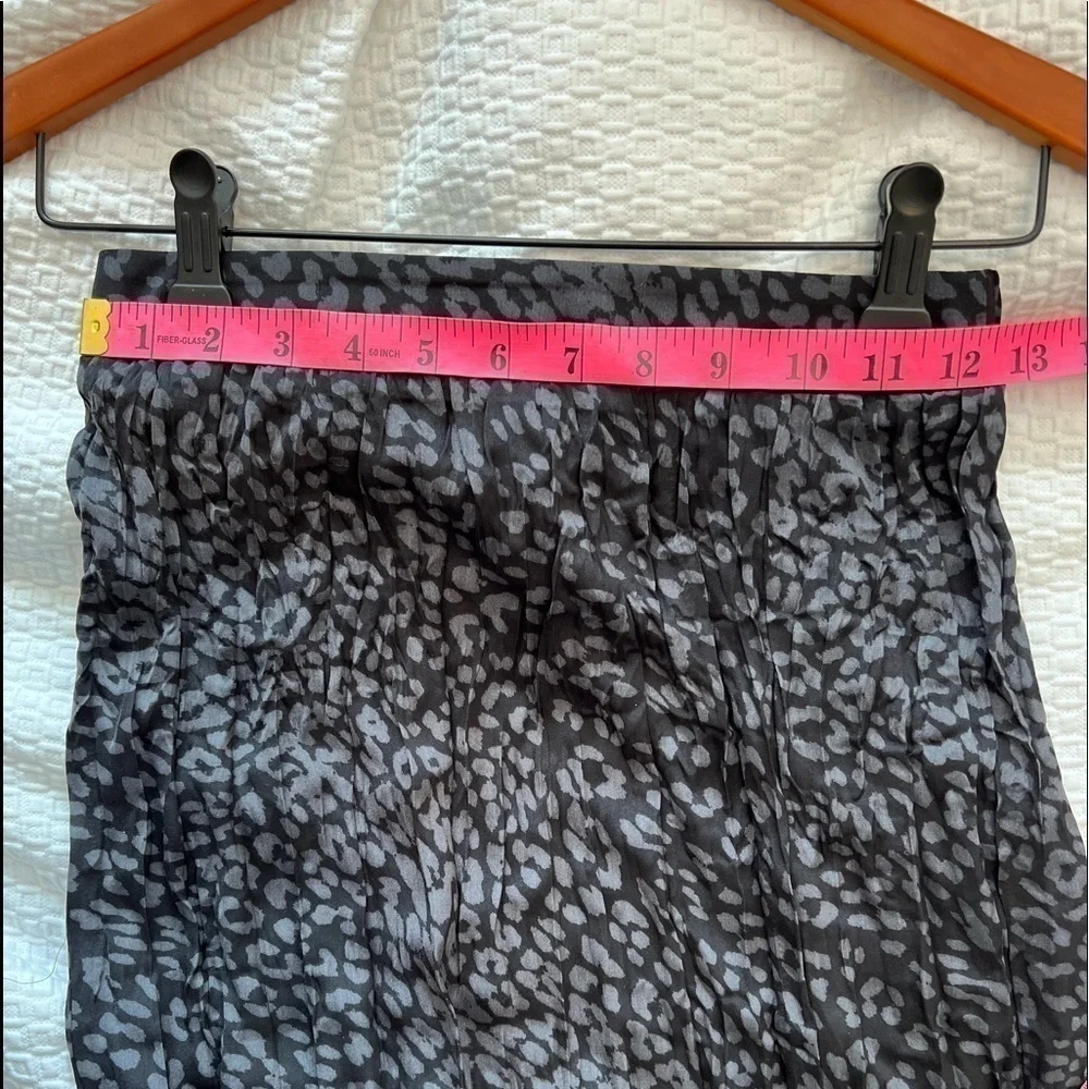 Elan Leopard Print Skirt NWT
